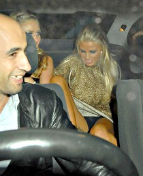 Katie Price sexy and funny upskirts